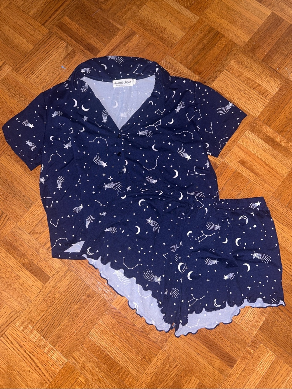 Navy Pajama Set